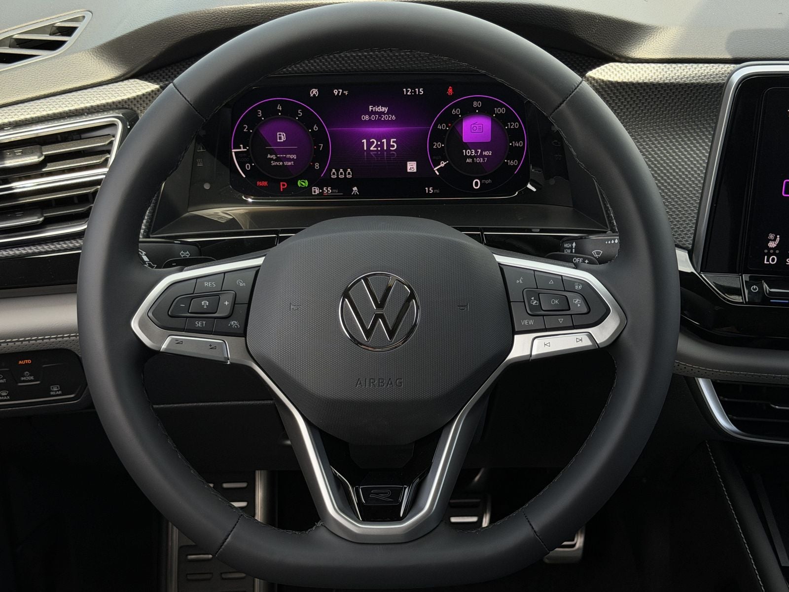2026 Volkswagen Atlas Cross Sport 2.0T SEL R-Line Black