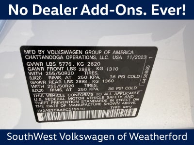 2024 Volkswagen Atlas Cross Sport 2.0T SEL R-Line