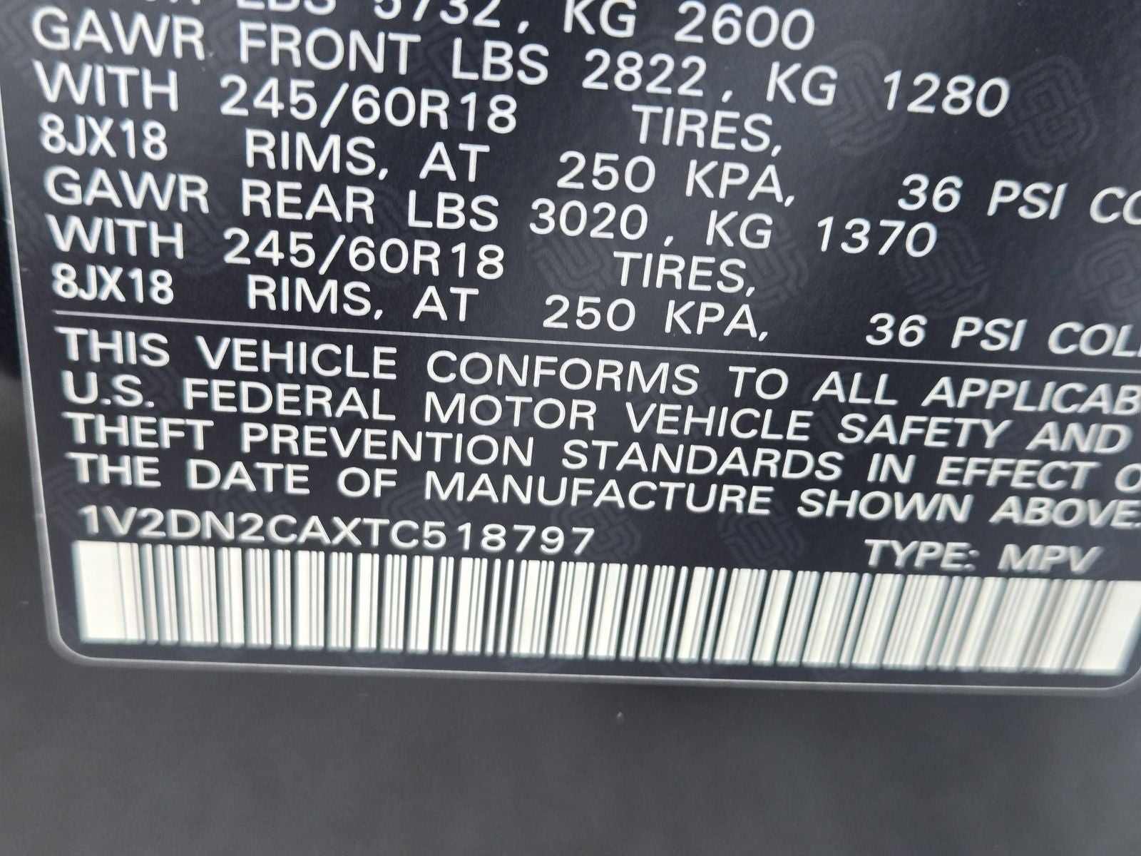 2026 Volkswagen Atlas 2.0T SE