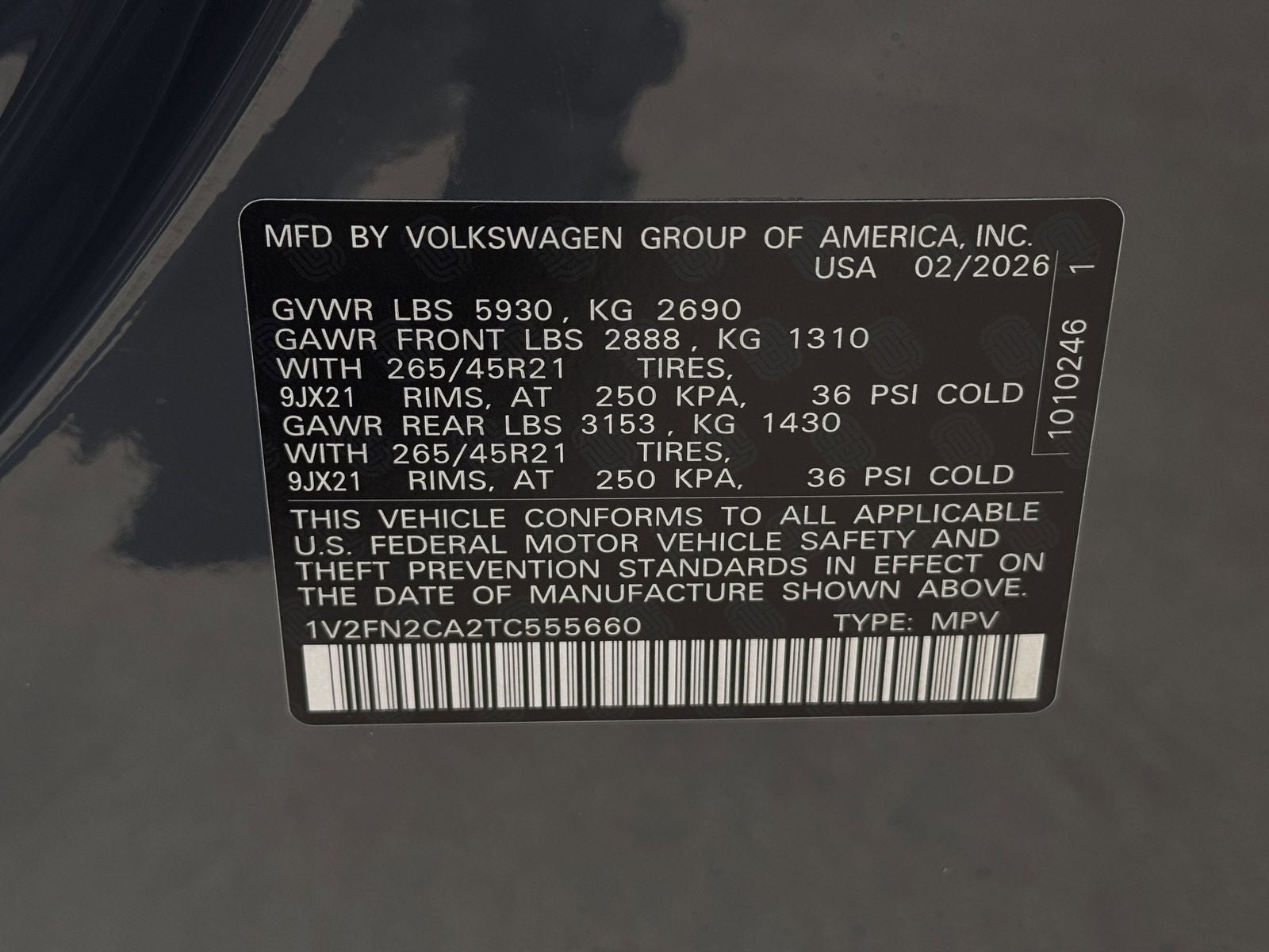 2026 Volkswagen Atlas 2.0T SEL Premium R-Line