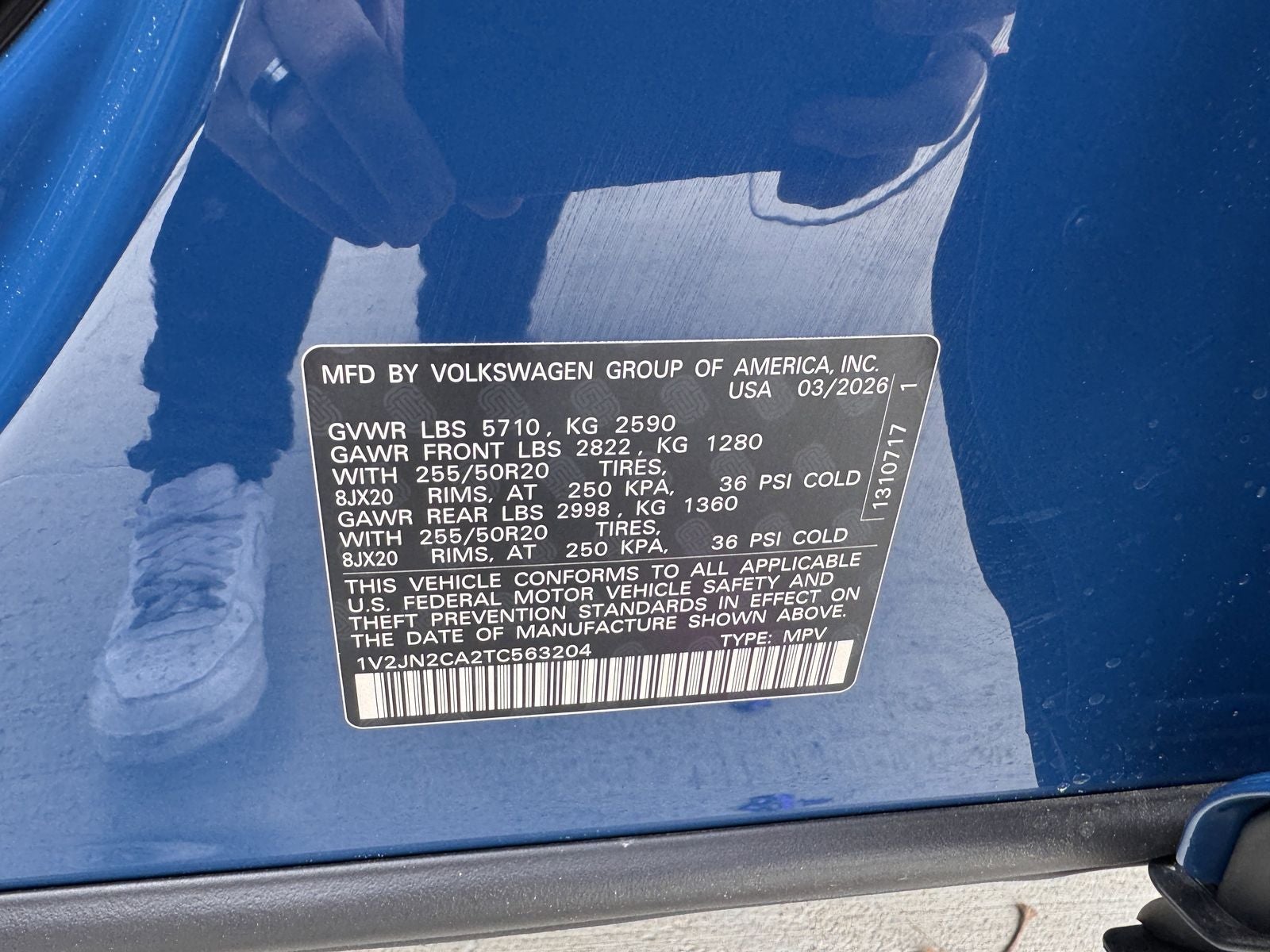 2026 Volkswagen Atlas 2.0T SE W/TECHNOLOGY