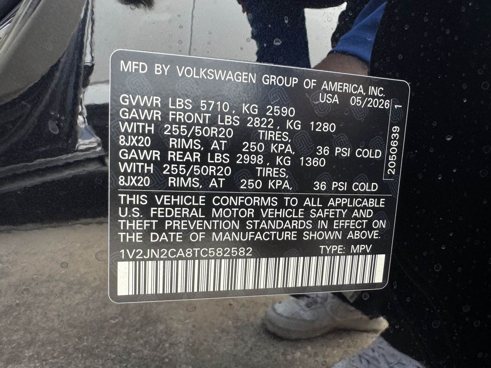 2026 Volkswagen Atlas 2.0T SE W/TECHNOLOGY
