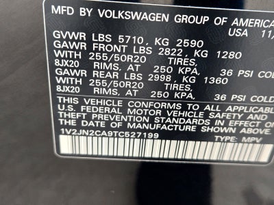 2026 Volkswagen Atlas 2.0T SE W/TECHNOLOGY