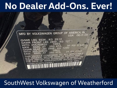 2026 Volkswagen Atlas Cross Sport 2.0T SE W/TECHNOLOGY