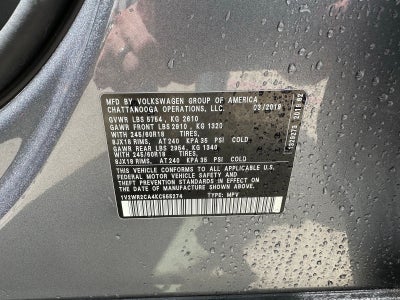 2019 Volkswagen Atlas 3.6L V6 SE w/Technology