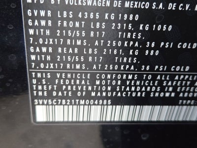 2026 Volkswagen Taos 1.5T S