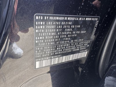 2026 Volkswagen Tiguan 2.0T S