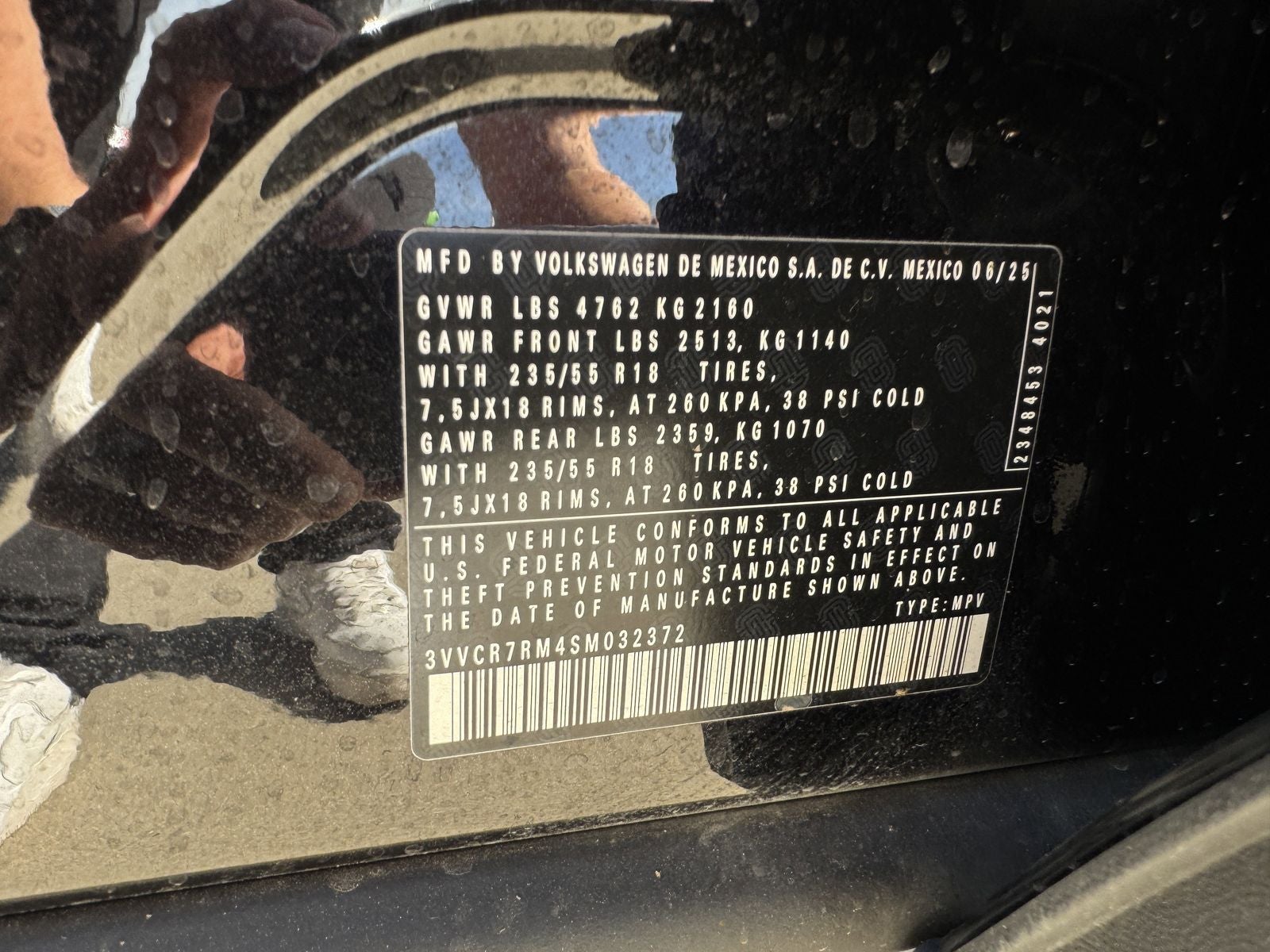 2025 Volkswagen Tiguan 2.0T S