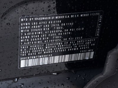 2026 Volkswagen Tiguan 2.0T S