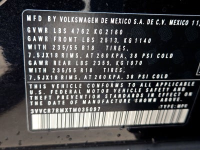 2026 Volkswagen Tiguan 2.0T S