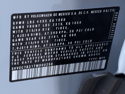 2026 Volkswagen Taos 1.5T SE