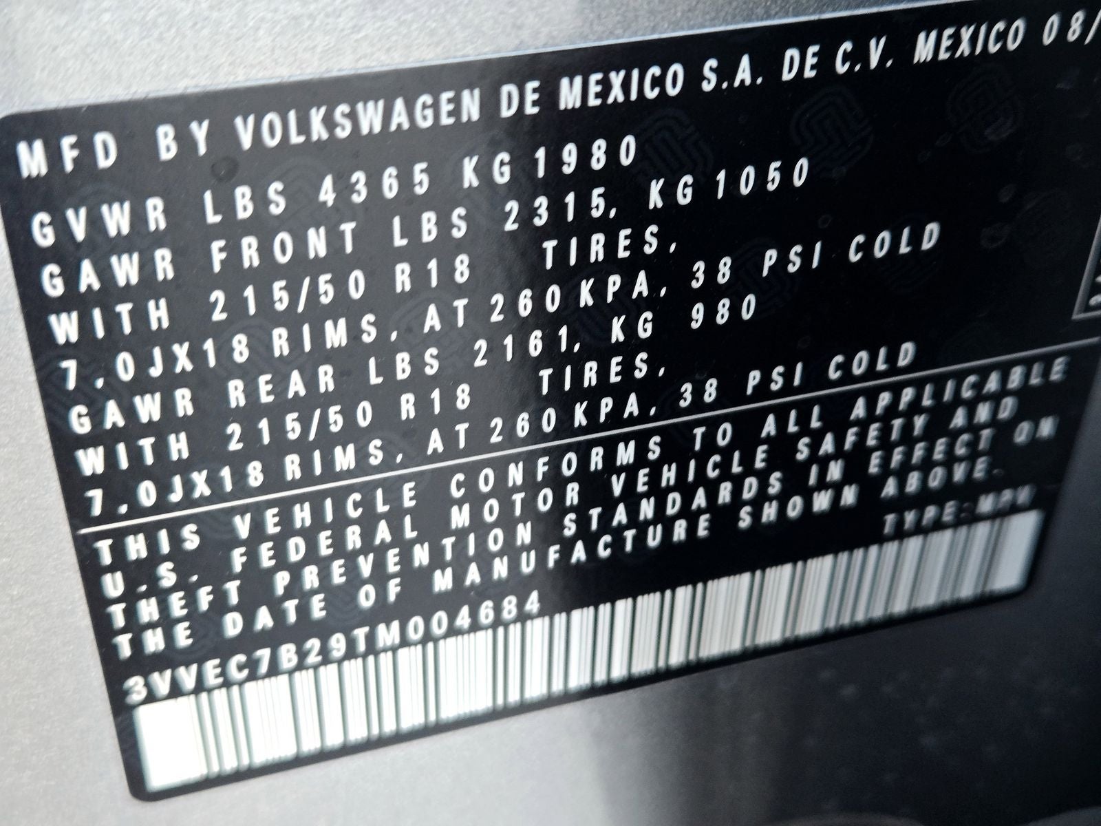 2026 Volkswagen Taos 1.5T SE