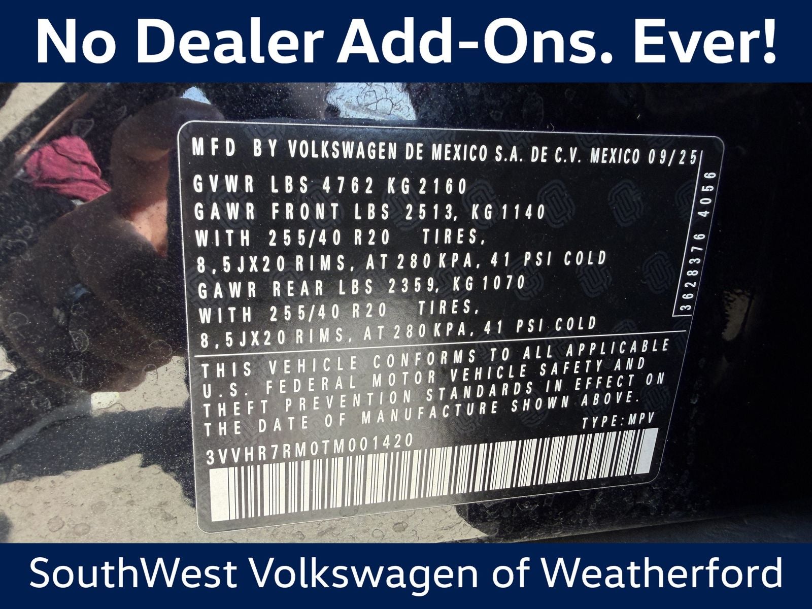 2026 Volkswagen Tiguan 2.0T SE R-Line Black