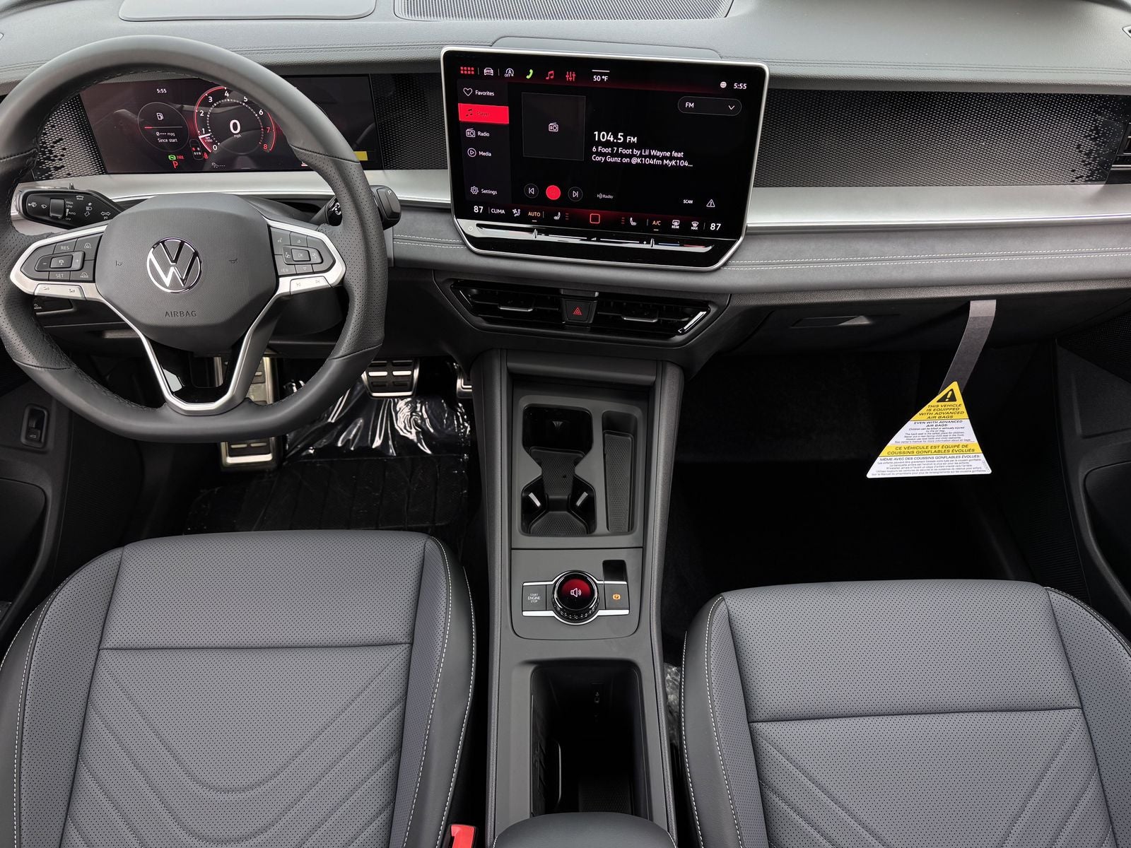 2026 Volkswagen Tiguan 2.0T SE R-Line Black