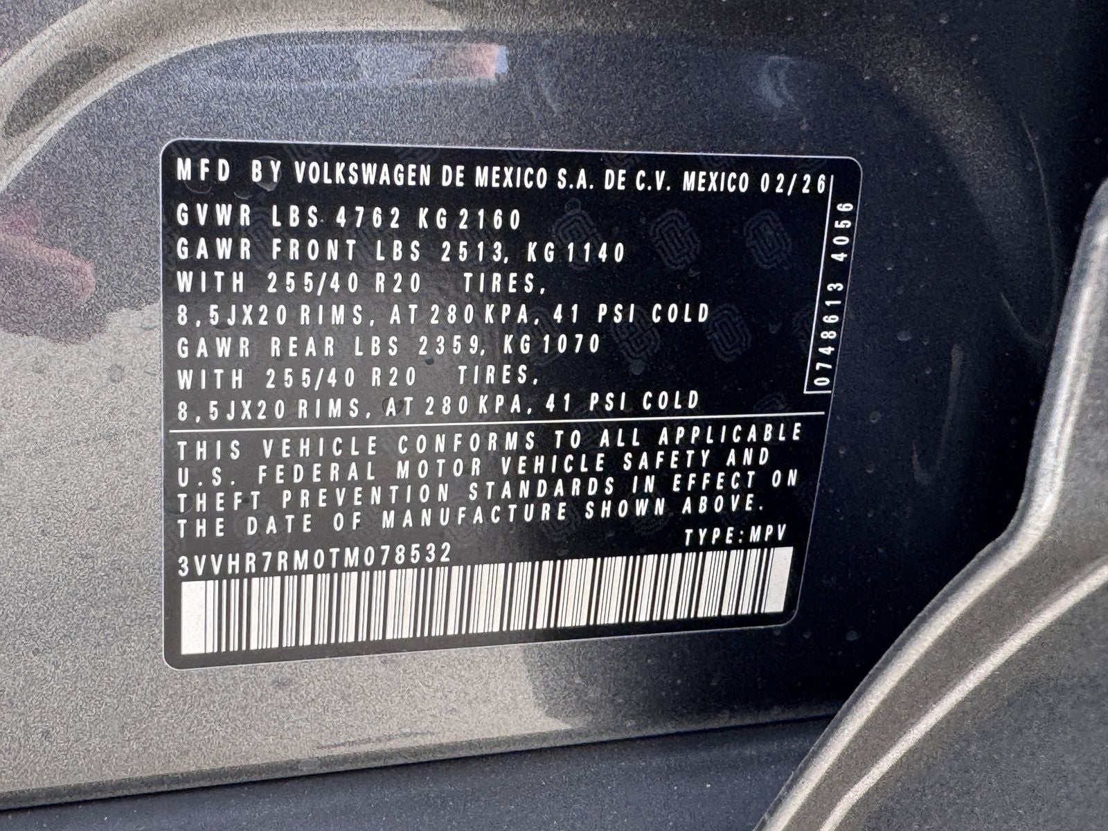 2026 Volkswagen Tiguan 2.0T SE R-Line Black