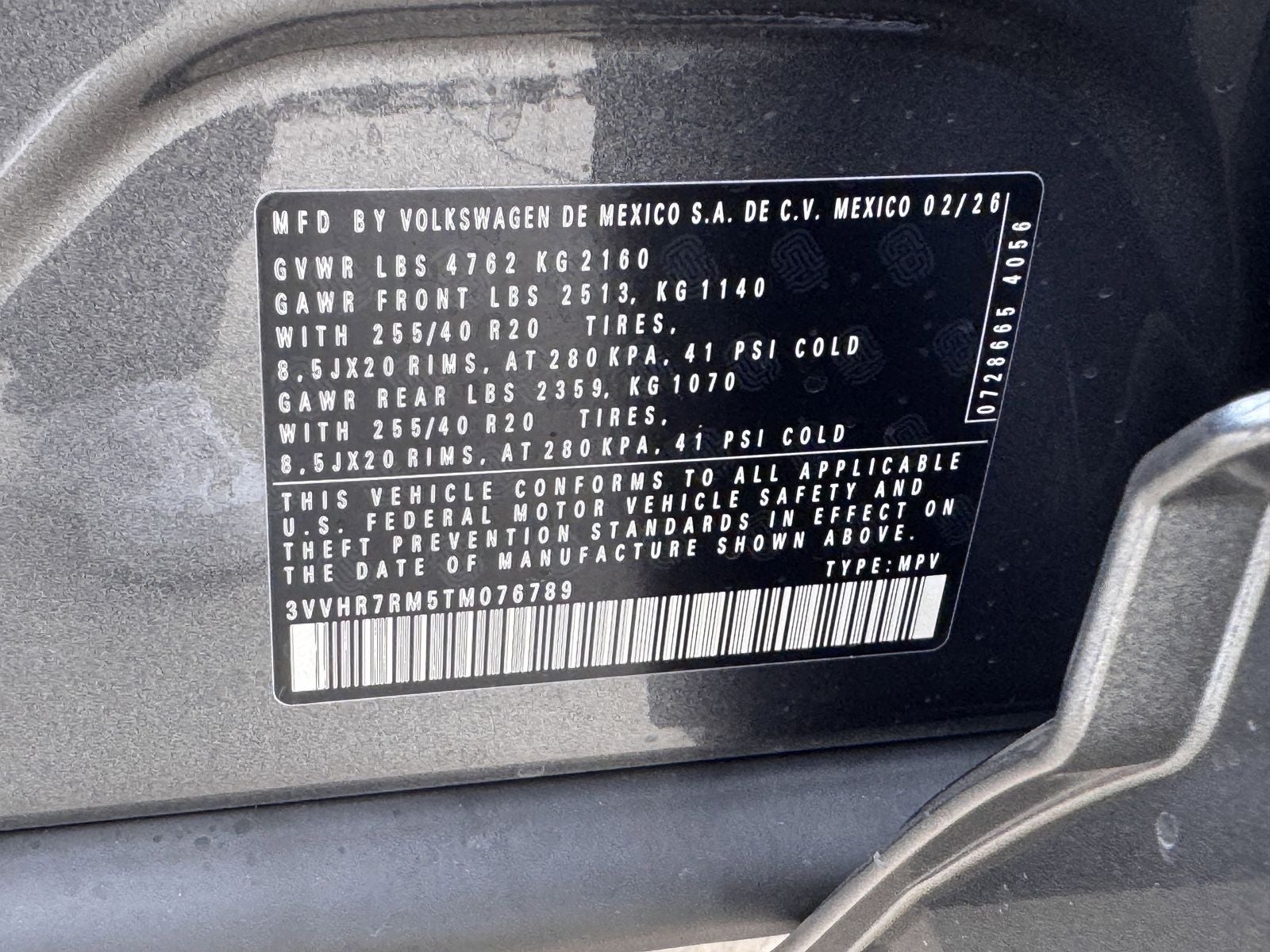 2026 Volkswagen Tiguan 2.0T SE R-Line Black