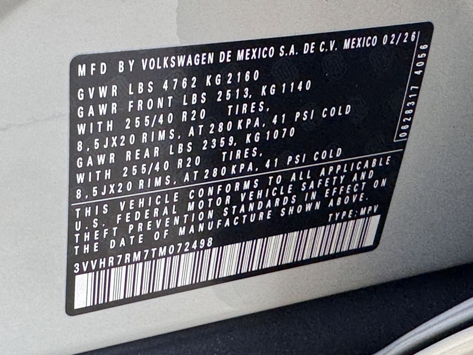 2026 Volkswagen Tiguan 2.0T SE R-Line Black