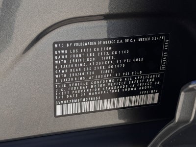 2026 Volkswagen Tiguan 2.0T SE R-Line Black