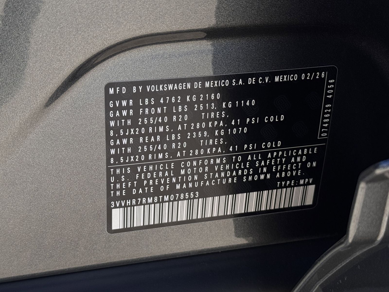 2026 Volkswagen Tiguan 2.0T SE R-Line Black