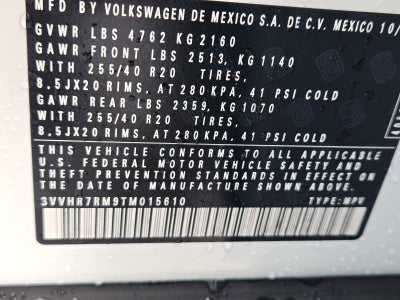 2026 Volkswagen Tiguan 2.0T SE R-Line Black