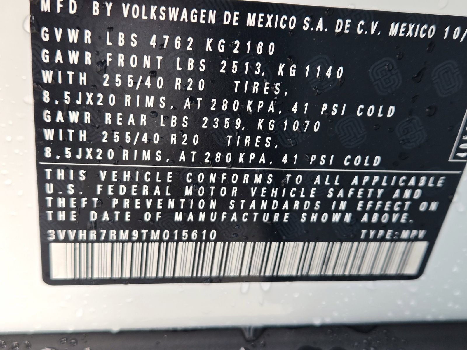 2026 Volkswagen Tiguan 2.0T SE R-Line Black