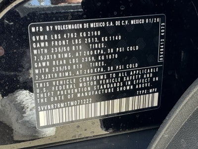 2026 Volkswagen Tiguan 2.0T SE