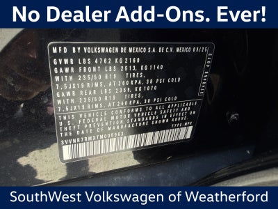 2026 Volkswagen Tiguan 2.0T SE