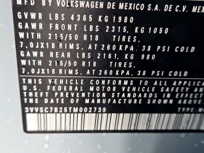 2026 Volkswagen Taos 1.5T SE