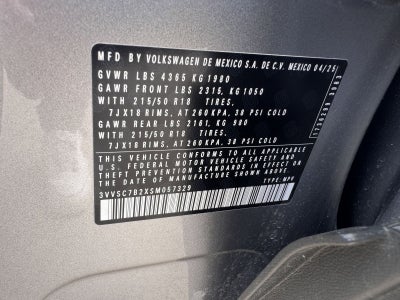 2025 Volkswagen Taos 1.5T SE