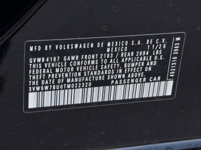 2026 Volkswagen Jetta 1.5T S