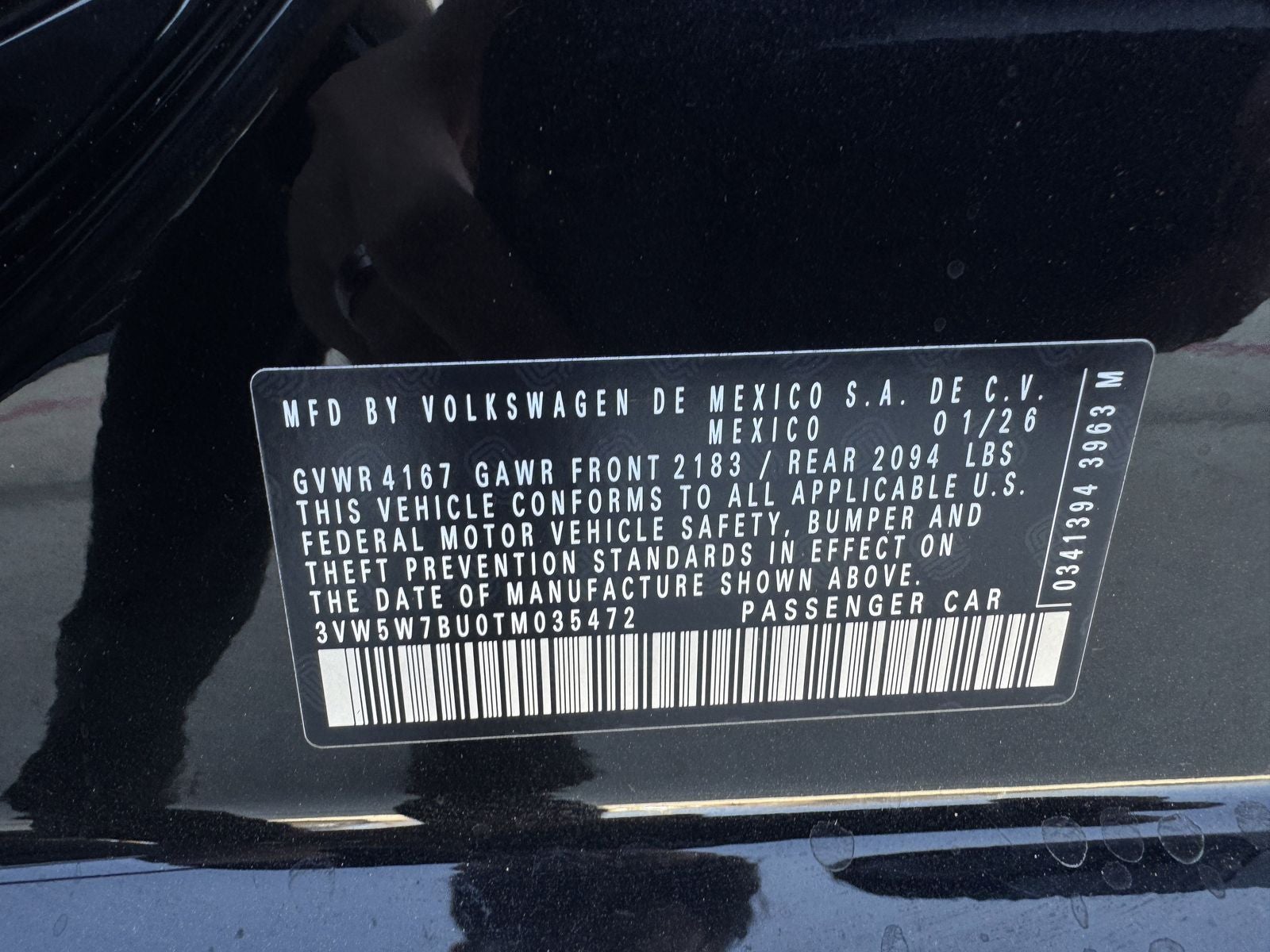 2026 Volkswagen Jetta 1.5T S