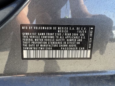 2026 Volkswagen Jetta 1.5T S