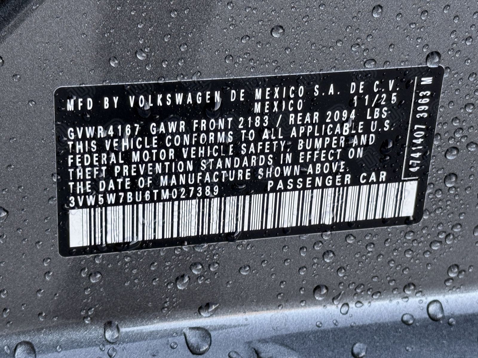 2026 Volkswagen Jetta 1.5T S