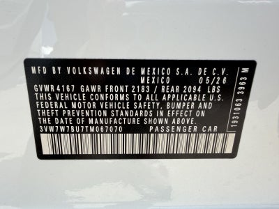 2026 Volkswagen Jetta 1.5T SE
