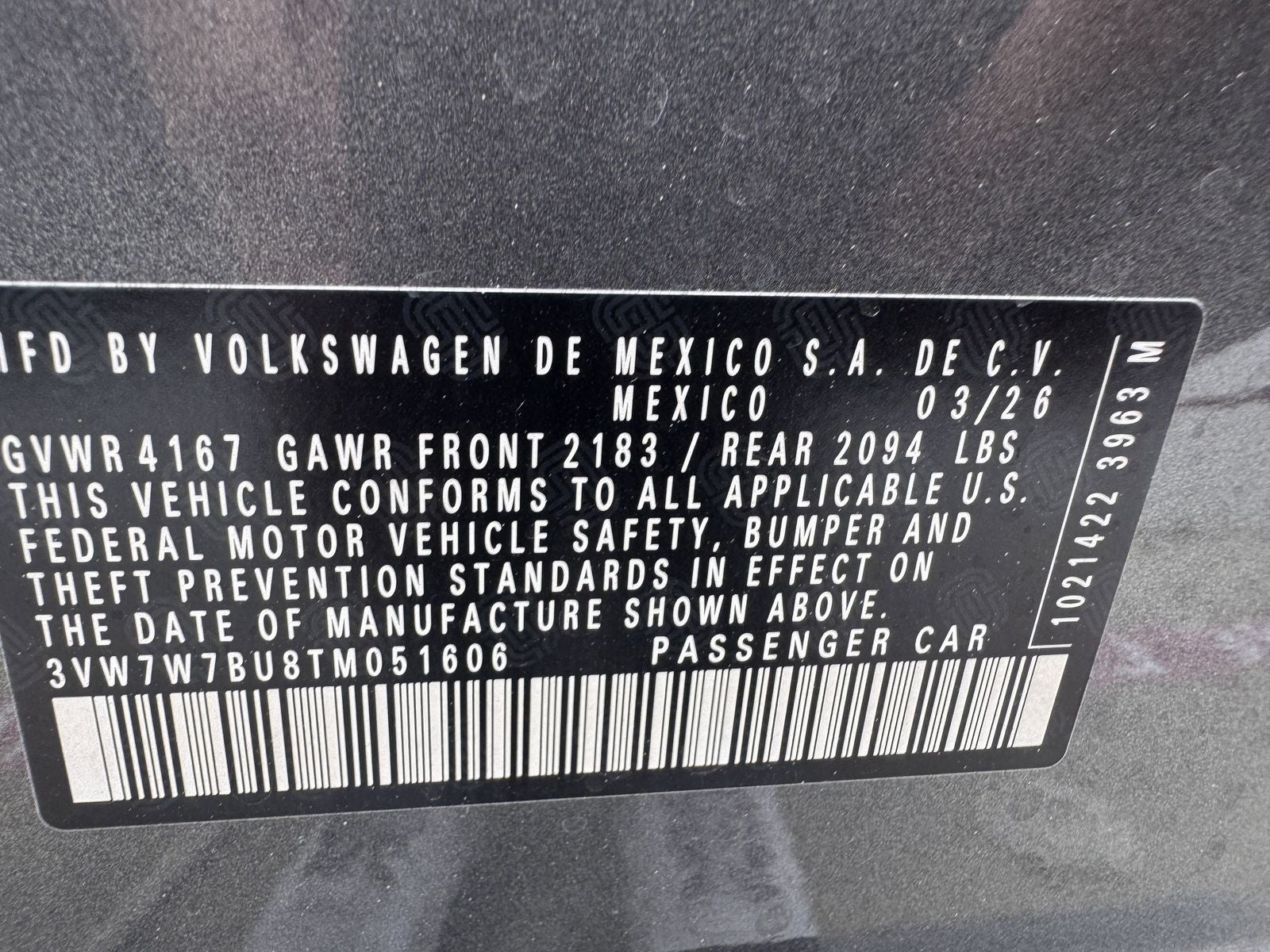 2026 Volkswagen Jetta 1.5T SE