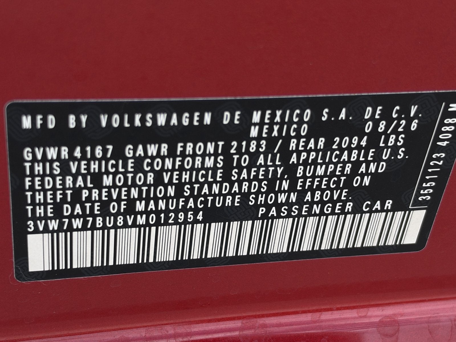2027 Volkswagen Jetta 1.5T SE