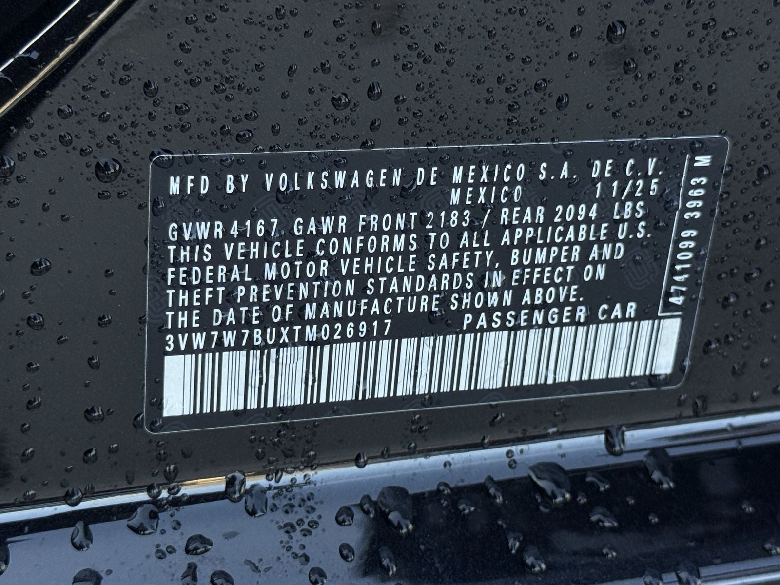 2026 Volkswagen Jetta 1.5T SE