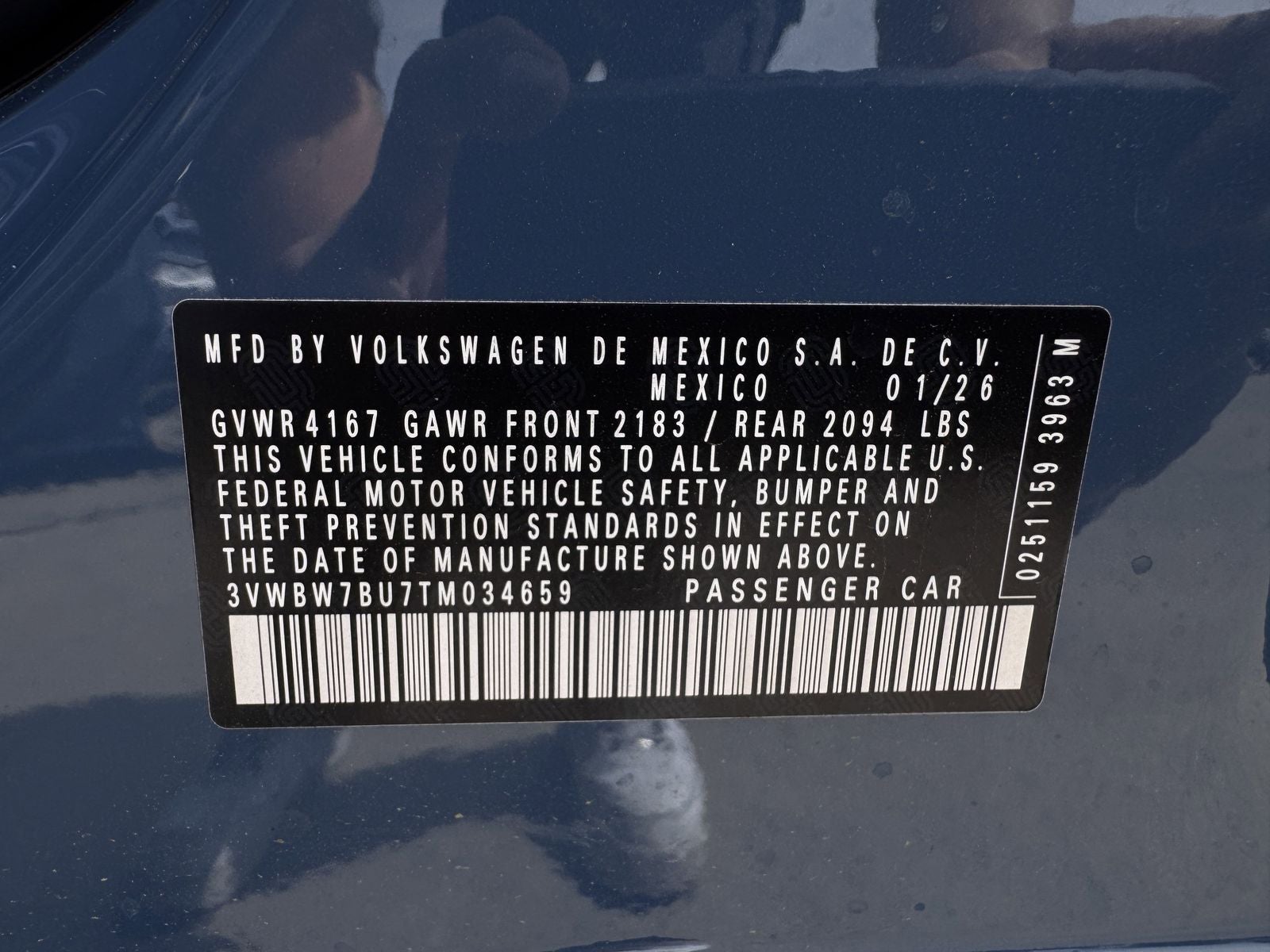 2026 Volkswagen Jetta 1.5T Sport