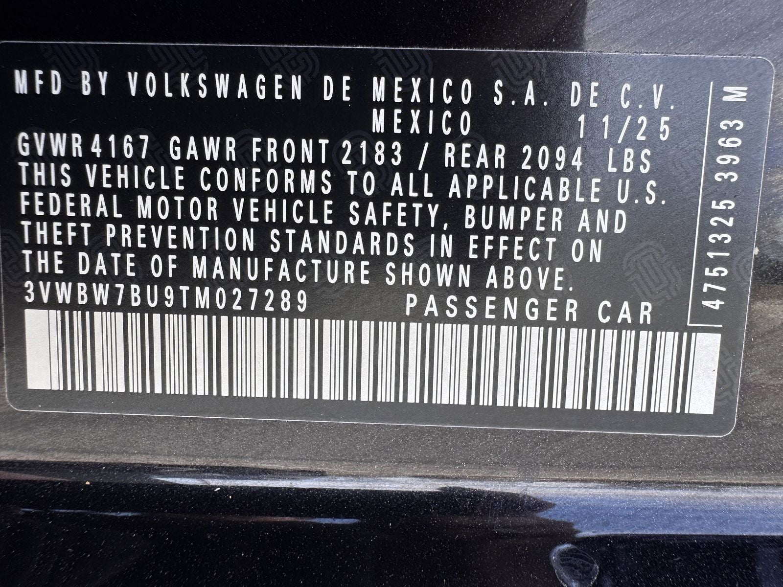 2026 Volkswagen Jetta 1.5T Sport