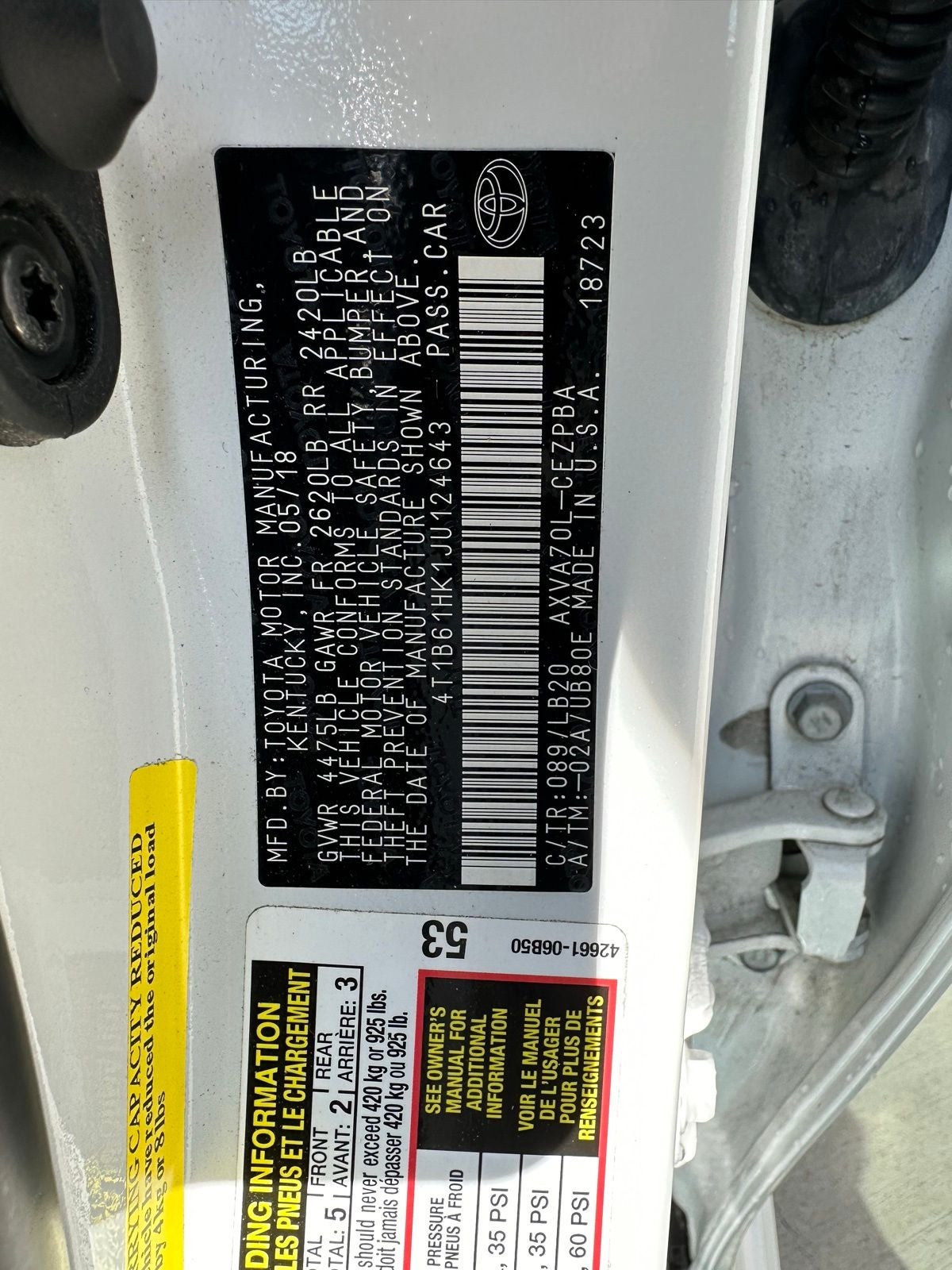 2018 Toyota Camry XSE