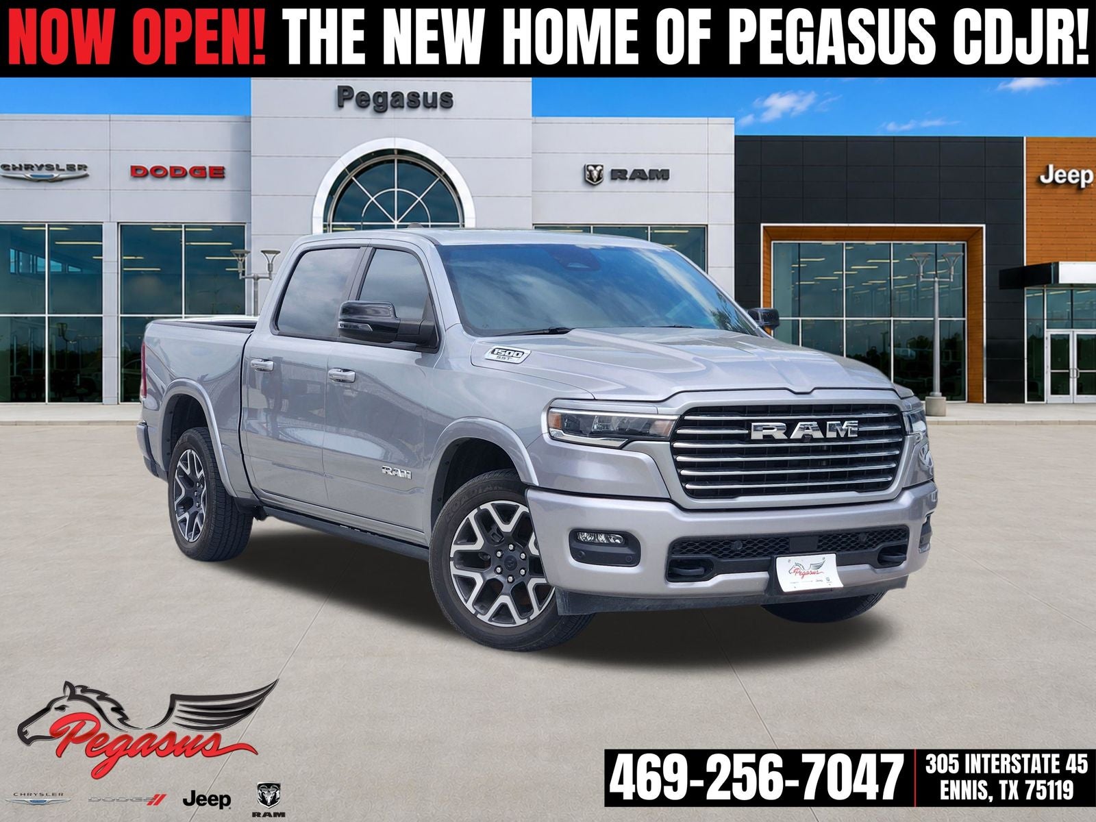 2025 RAM Ram 1500 Laramie Crew Cab 4x4 5'7' Box