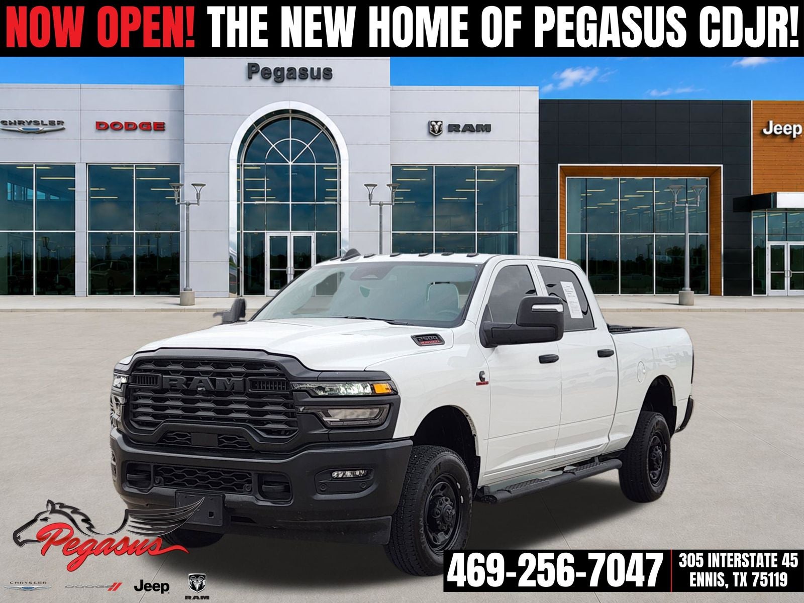 2025 RAM Ram 2500 Tradesman Crew Cab 4x4 6'4' Box