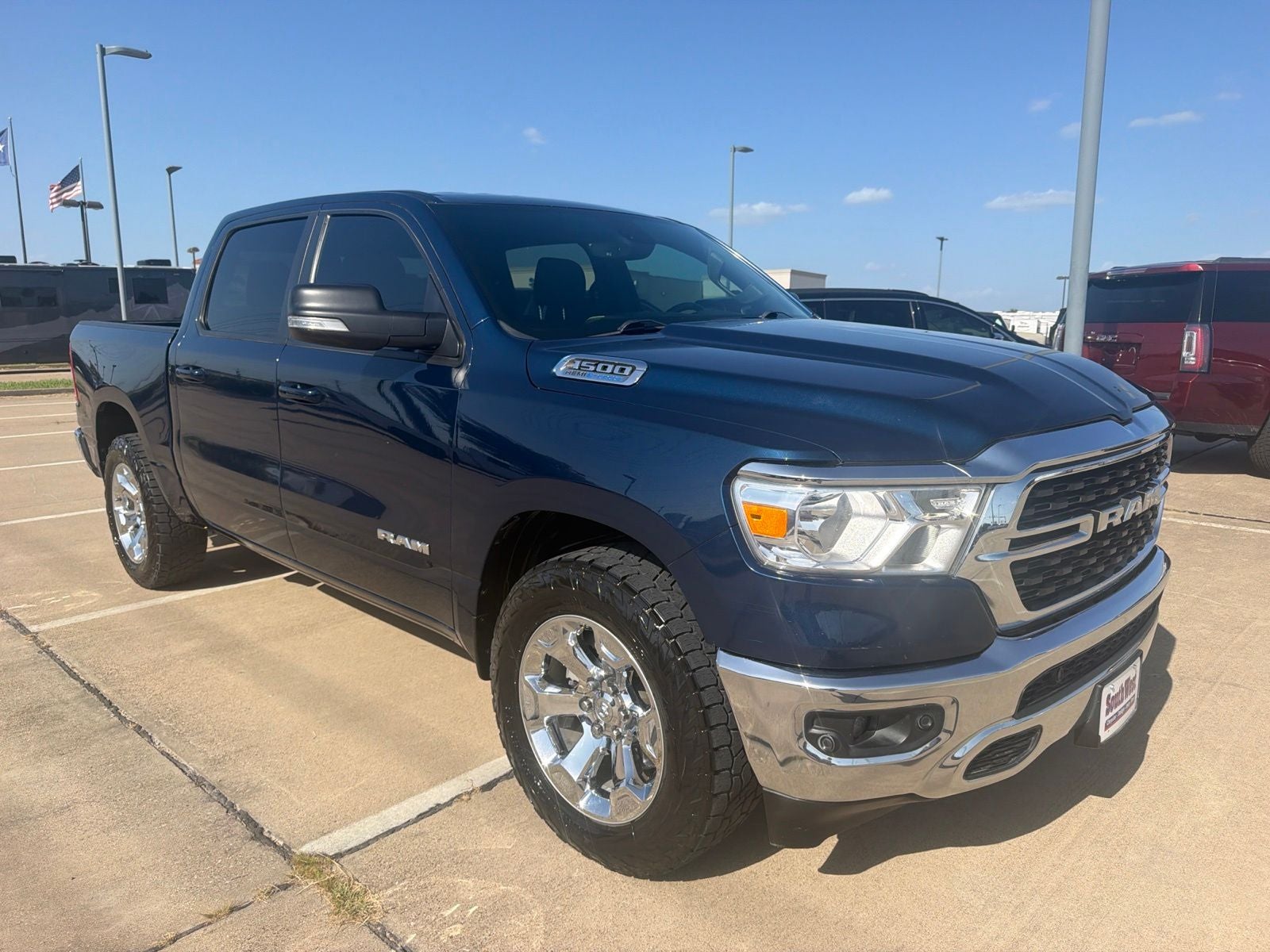 2022 RAM Ram 1500 Lone Star Crew Cab 4x4 5'7' Box
