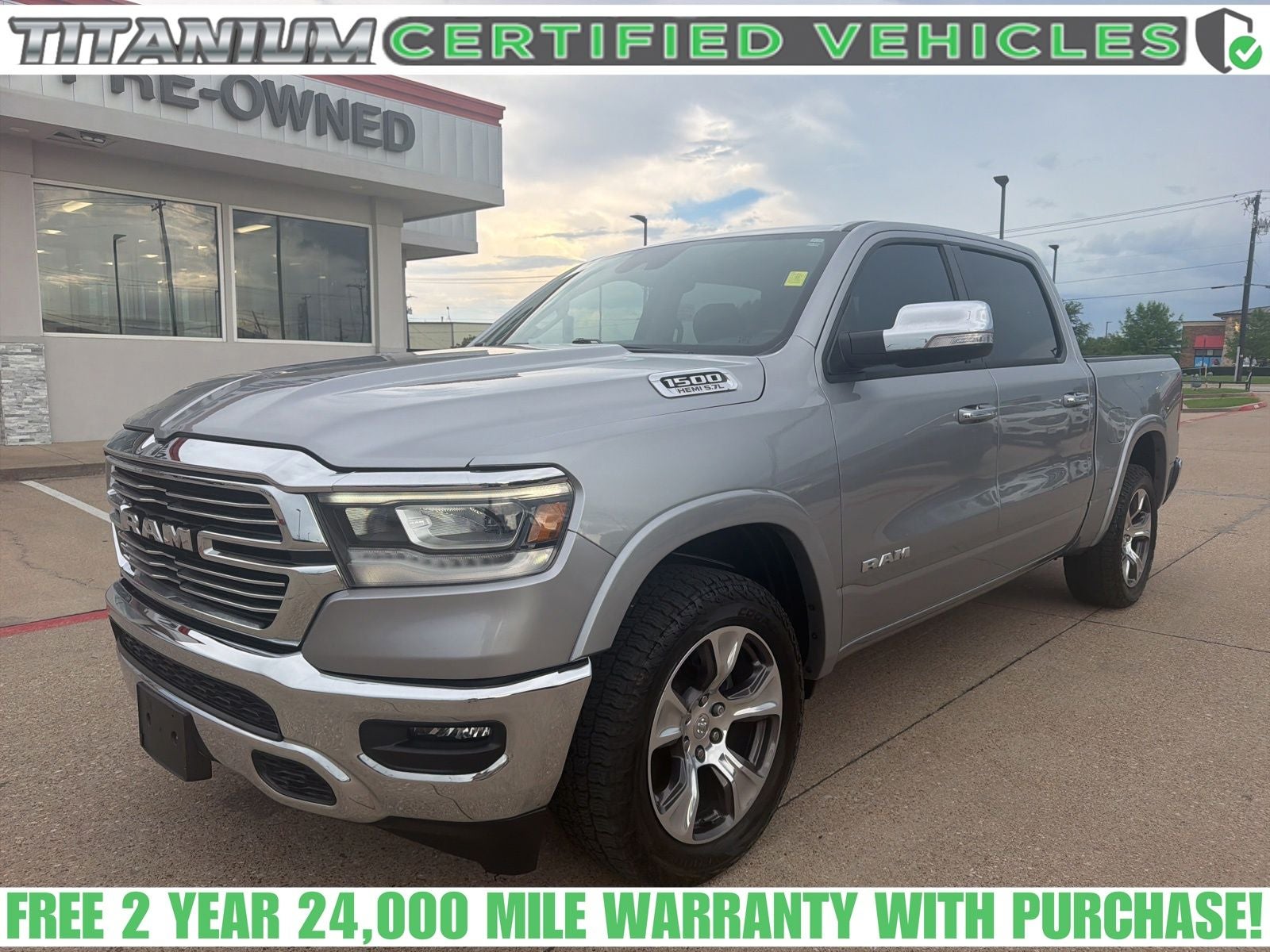 2022 RAM Ram 1500 Laramie Crew Cab 4x4 5'7' Box