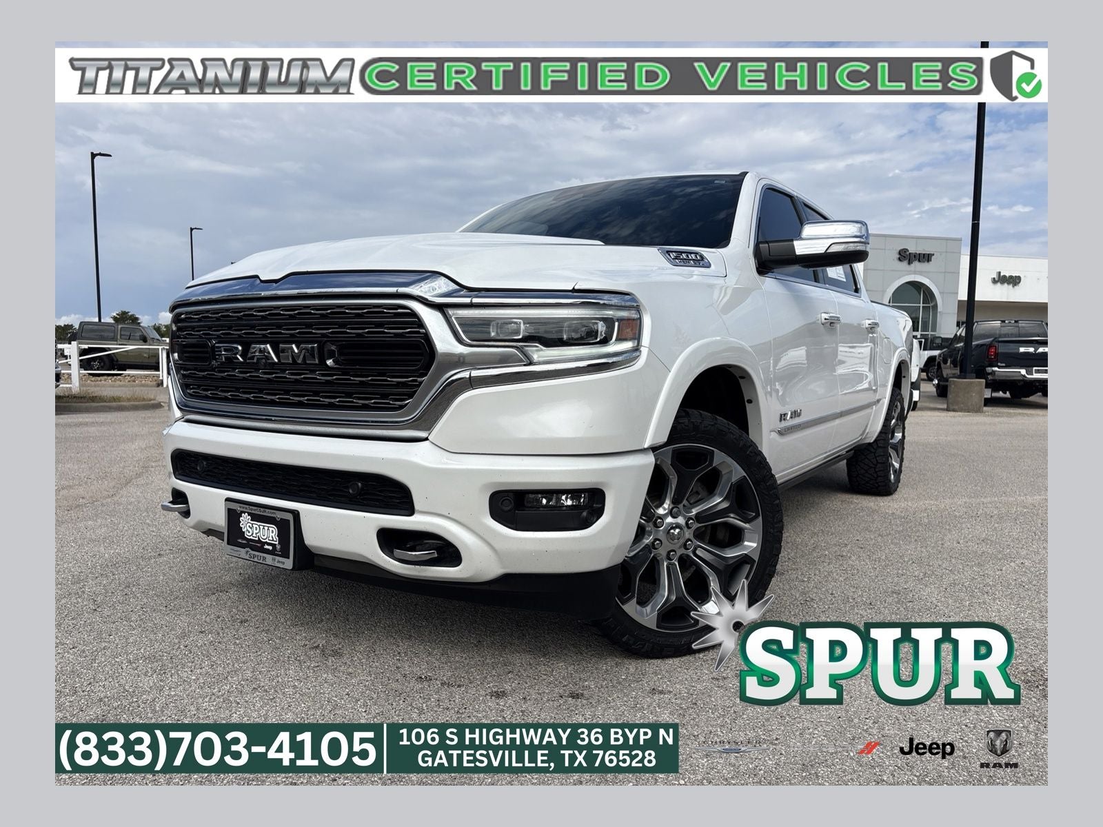 2019 RAM Ram 1500 Limited Crew Cab 4x4 5'7' Box