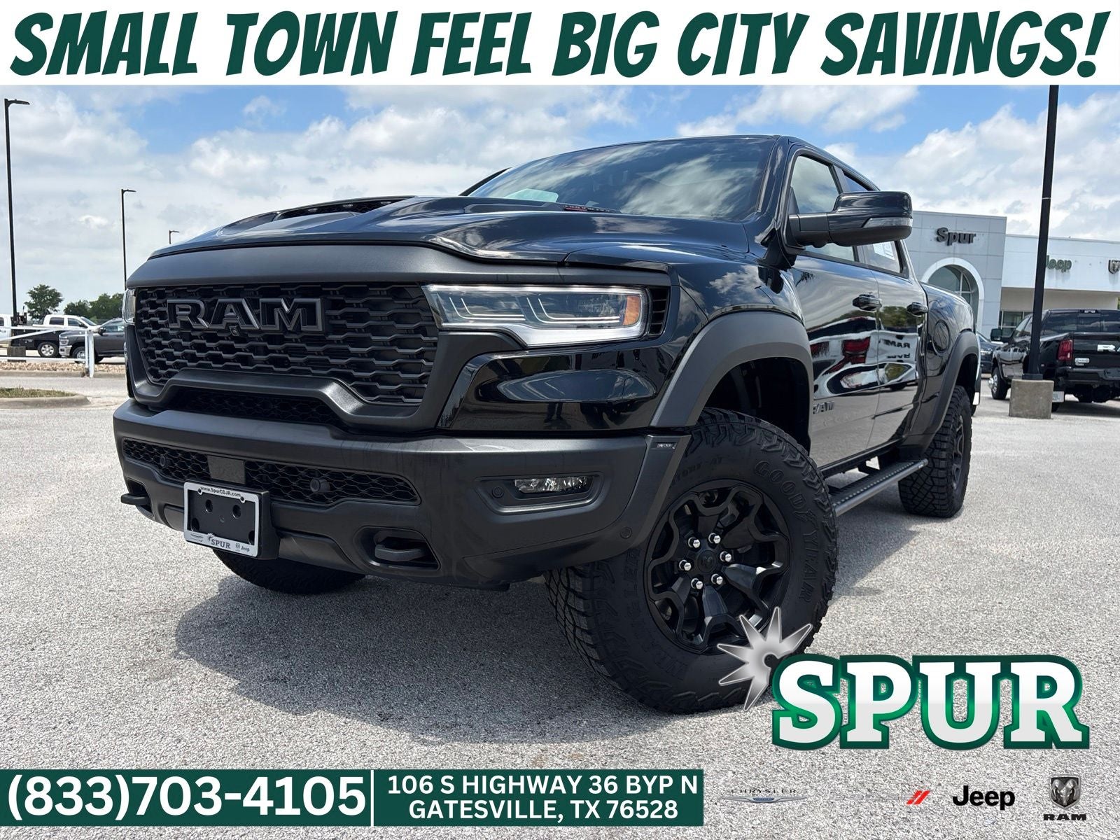 2026 RAM Ram 1500 RHO Crew Cab 4x4 5'7' Box