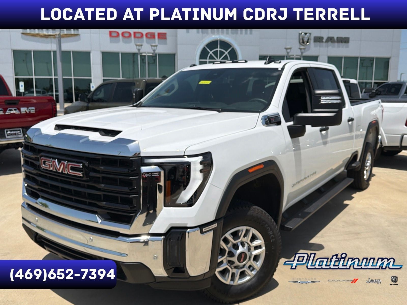 2026 GMC Sierra 2500 HD Crew Cab, Standard Bed, Pro, 4WD
