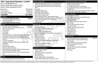 2021 Jeep Grand Cherokee L Limited