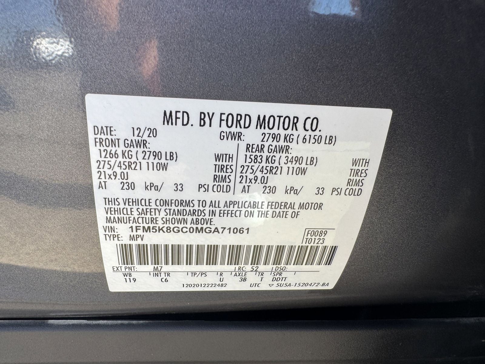 2021 Ford Explorer ST
