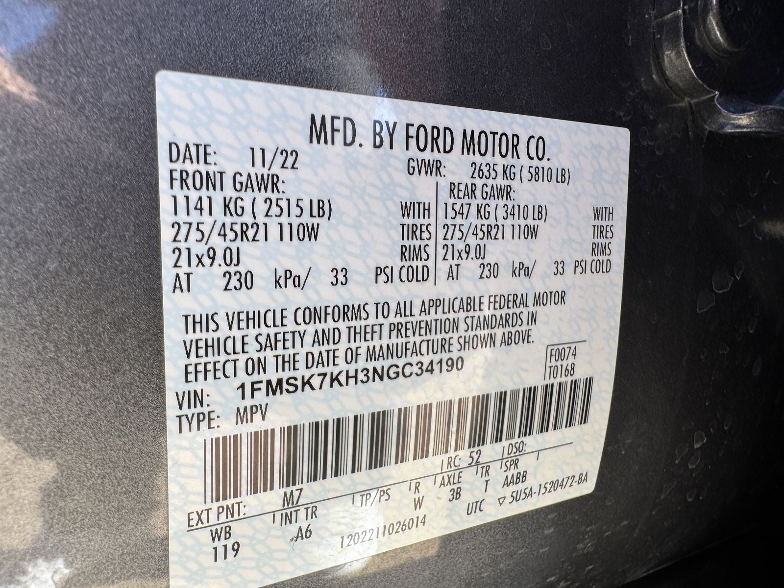 2022 Ford Explorer ST-Line